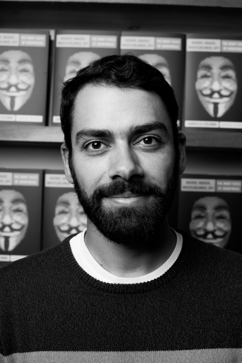 Illustration for article titled HACKERS, HOAXERS, WHISTLEBLOWERS, AND SPIES : ANONYMOUS @ VERSO